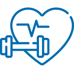 Nexontis - dumbbell icon
